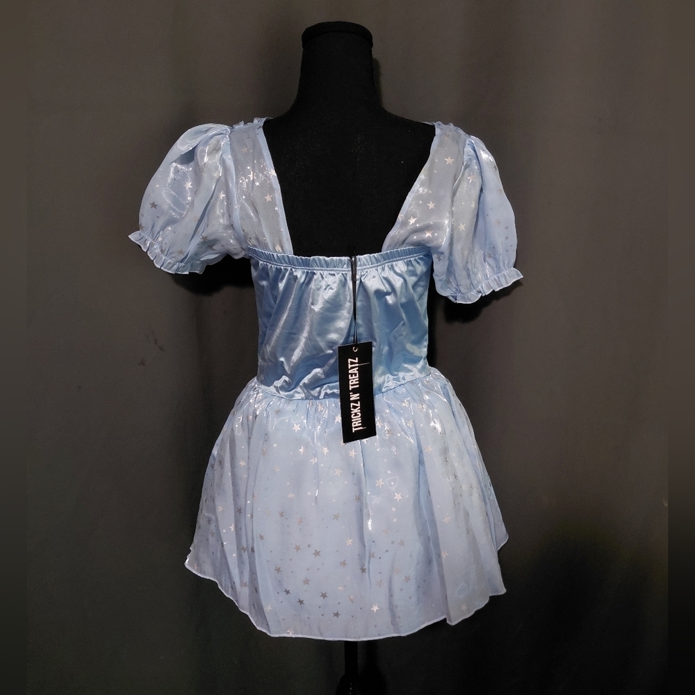 Dollskill Princess Bewitching Blue Halloween Witch Costume Size Medium NWT - Picture 4 of 8